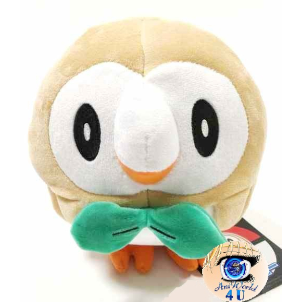 Officiële Pokemon center knuffel Rowlet +/- 19CM